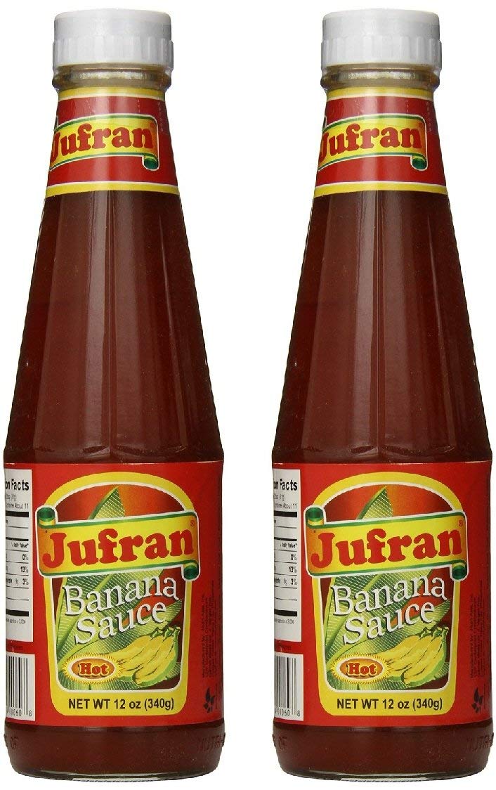 Jufran Banana Sauce - Hot 12oz, 2 Pack