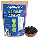 Organic Whole Leaf Wakame (Alaria) - Wild Atlantic Dried Seaweed - Ideal for Miso Soup, Salads, Ramen & Broth - Vegan, Keto, Paleo, Gluten-Free