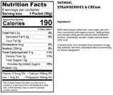 Kodiak Cakes Strawberries & Cream Protein-Packed Oatmeal Packets, Box of 6 Instant Oatmeal Packets, Non GMO, 12 Grams of Protein, Kosher Dairy