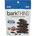barkTHINS Dark Chocolate Pretzel with Sea Salt Snacking Chocolate 4.7 oz (4 Pack)