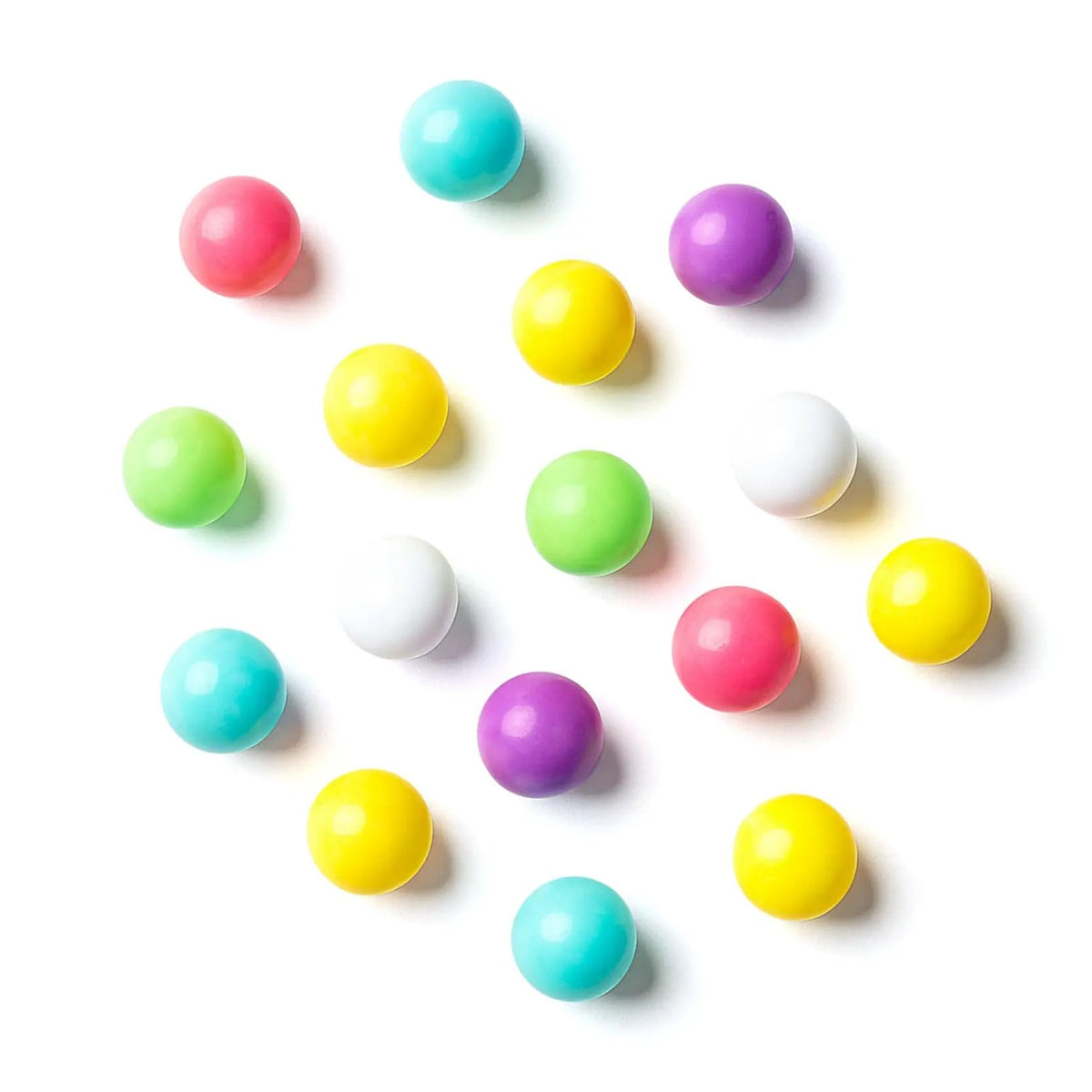 NY Spice Shop Mini Pastel Jawbreakers - 3 Pound Crunchy Jawbreakers Rock Hard Long Lasting Candy Bulk - Colorful Candy Balls for Parties, Snacks Time