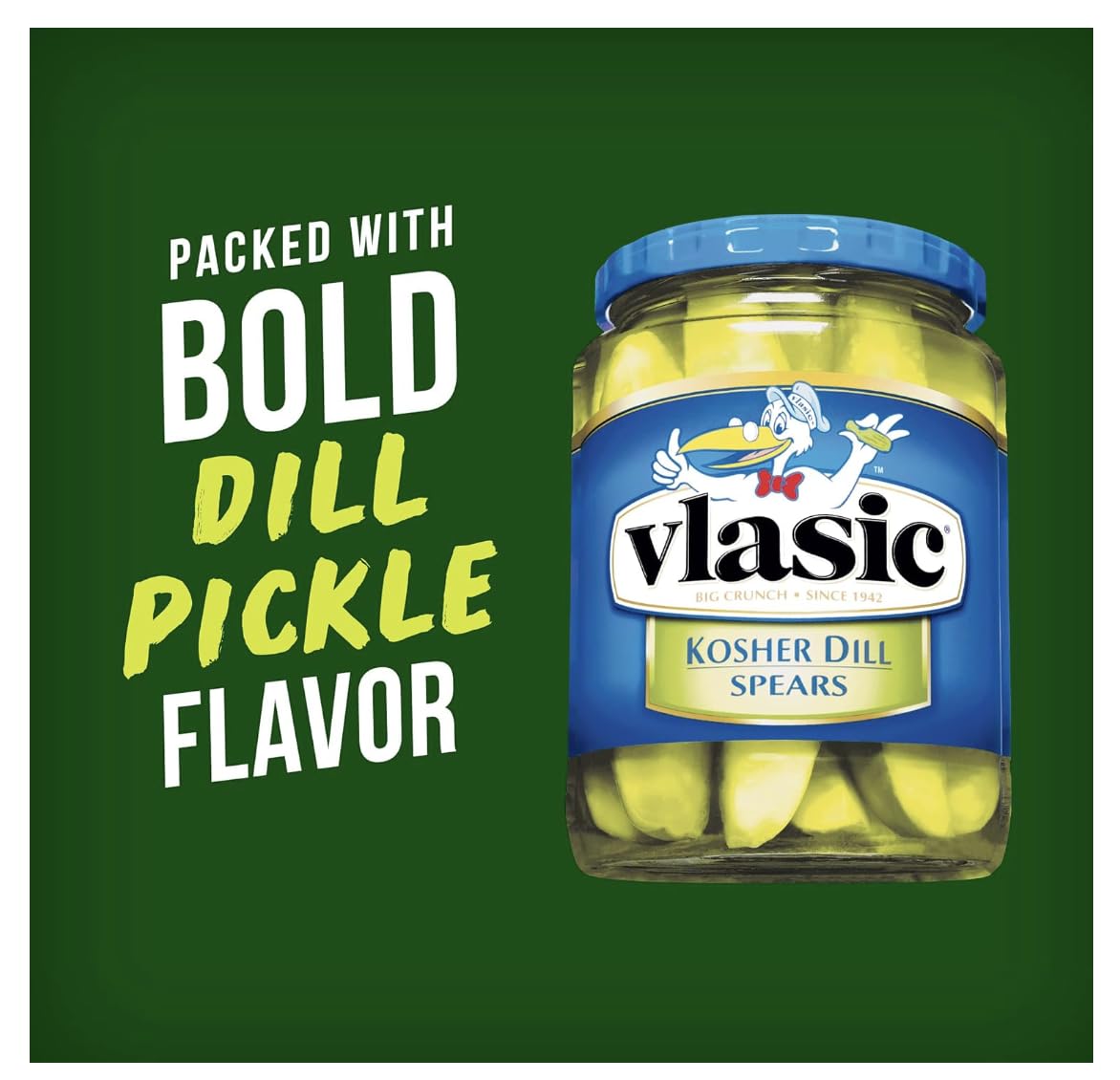 BIGS Vlasic Dill Pickle Sunflower Seeds, Keto Friendly Snack, Pack of 2-5.35-oz. Bag w/Exit 28 Bargains Sticker