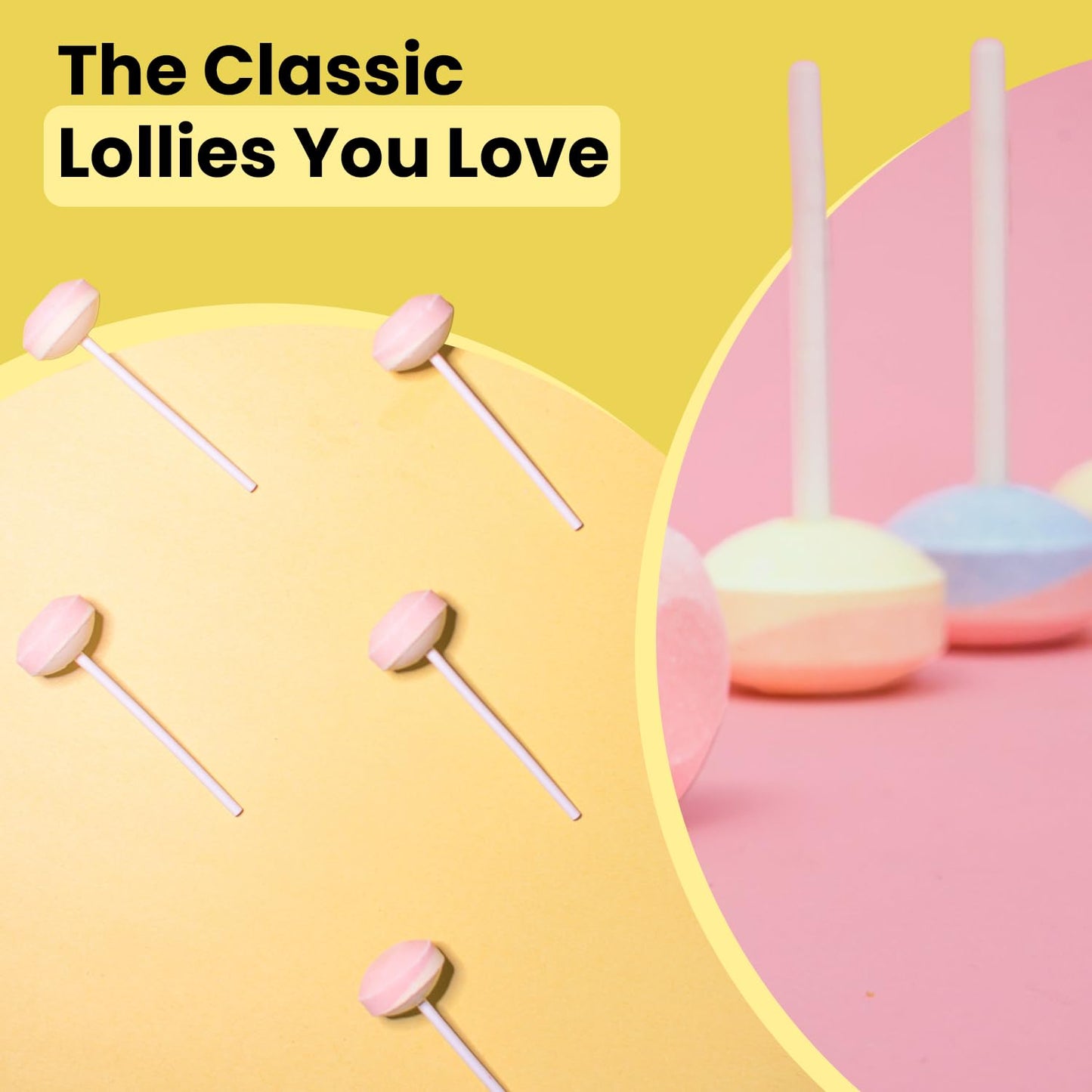 Smarties Lollies - Gluten Free, Peanut Free, Fat Free Assorted Fruity Flavors Lollipops - Low Calorie Perfect for Birthdays, Parties - Made by US