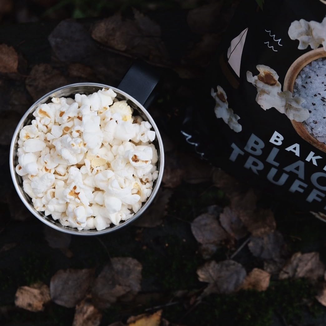 Pacific Popcorn - Baker Black Truffle 3.8oz (Pack of 6)