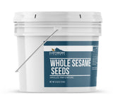 Earthborn Elements Whole Sesame Seeds (1 Gallon Bucket), Raw, Pure & Unhulled (6 Pound)