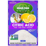 Green Piece® Citric Acid - 100% Pure -Medium Grain 100% Natural 16 oz - Resealable Bag Made