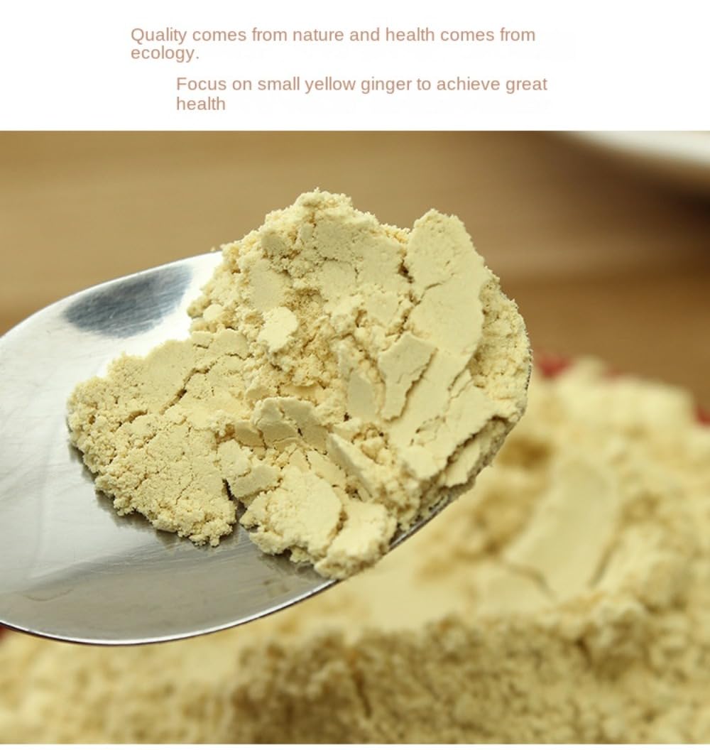 Zercumm Small Yellow Ginger Pure Ginger Powder Edible Dry Ginger Powder Ginger Powder Original Point Old Ginger Powder 300G