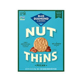 Blue Diamond Almonds, Pecan Thins Gluten Free Cracker Crisps perfect for Snacking, 4.25 oz