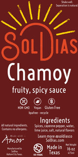 SolDias Chamoy Fruity and Spicy Vegan Sauce with No Added Preservatives, 8 oZ (3)