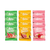 Bites By Sweden Swedish Candy Mix, Gummy Candy, No Trans Fat, No Red-40, No High Fructose Corn Syrup, 3.5oz, 12 Bags (Small, Variety Pack)
