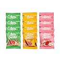 Bites By Sweden Swedish Candy Mix, Gummy Candy, No Trans Fat, No Red-40, No High Fructose Corn Syrup, 3.5oz, 12 Bags (Small, Variety Pack)