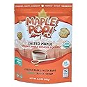 Maple Pop! Organic Maple Caramel Popcorn - Low Sugar, High Fiber, Air Popped, Vegan & Gluten Free - Made with Real Maple Syrup (Salted Maple, Pack