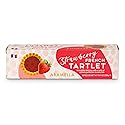 Aramella French Strawberry Tartlets - 16 Count - Authentic French Pastry with Golden Crust & Real Strawberry Filling - 300g (10.5oz)