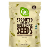 Go Raw , Sprouted Pumpkin and Sunflower Seed Mix| Keto | Vegan | Gluten Free Snacks | Organic | Superfood (Packaging May Vary), 14 oz(Single)