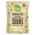 Go Raw , Sprouted Pumpkin and Sunflower Seed Mix| Keto | Vegan | Gluten Free Snacks | Organic | Superfood (Packaging May Vary), 14 oz(Single)