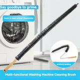 Ecolimpia 8 Pack Washing Machine Cleaner Brush, Dryer Cleaning Brush, Crevice Cleaning Brush for Bathroom, Shower, Kitchen, Cup,Tile, Tub, Sink-Ideal
