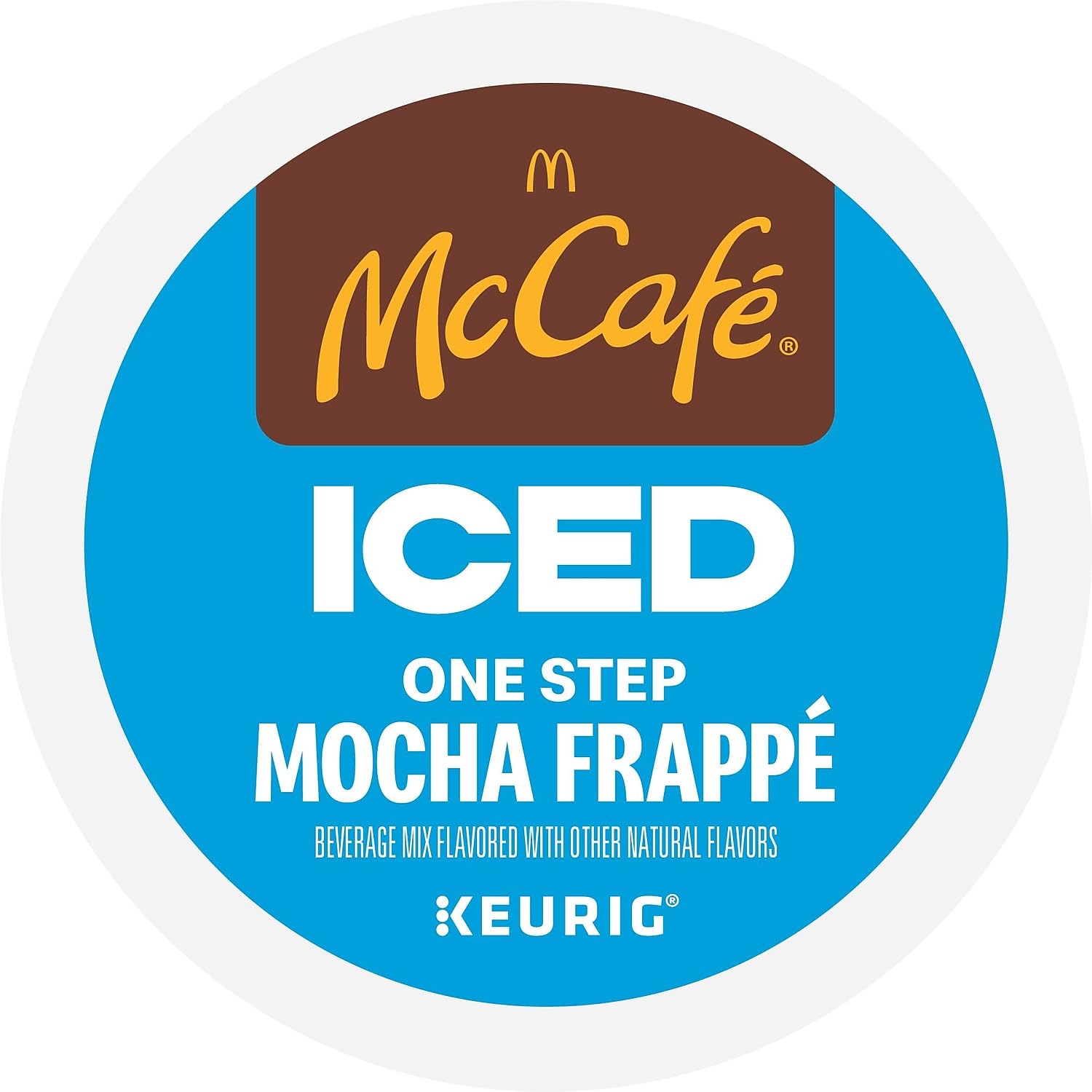 McCafe ICED One Step Mocha Frappe, Keurig Single Serve K-Cup Pods, 20 Count