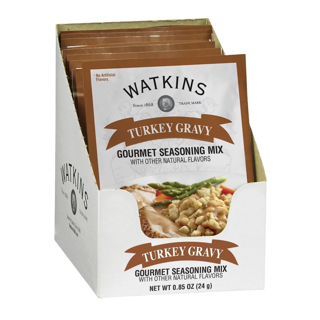 Watkins Turkey Gravy Gourmet Seasoning Mix, 0.85 oz., 1 Count