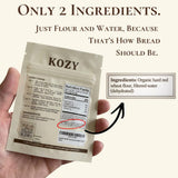 Sourdough Starter Culture - Dehydrated Wild Dry Yeast for Baking Homemade Artisan Bread - Organic, Non-GMO, Fresh, Long-Lasting & Beginner-Friendly (5