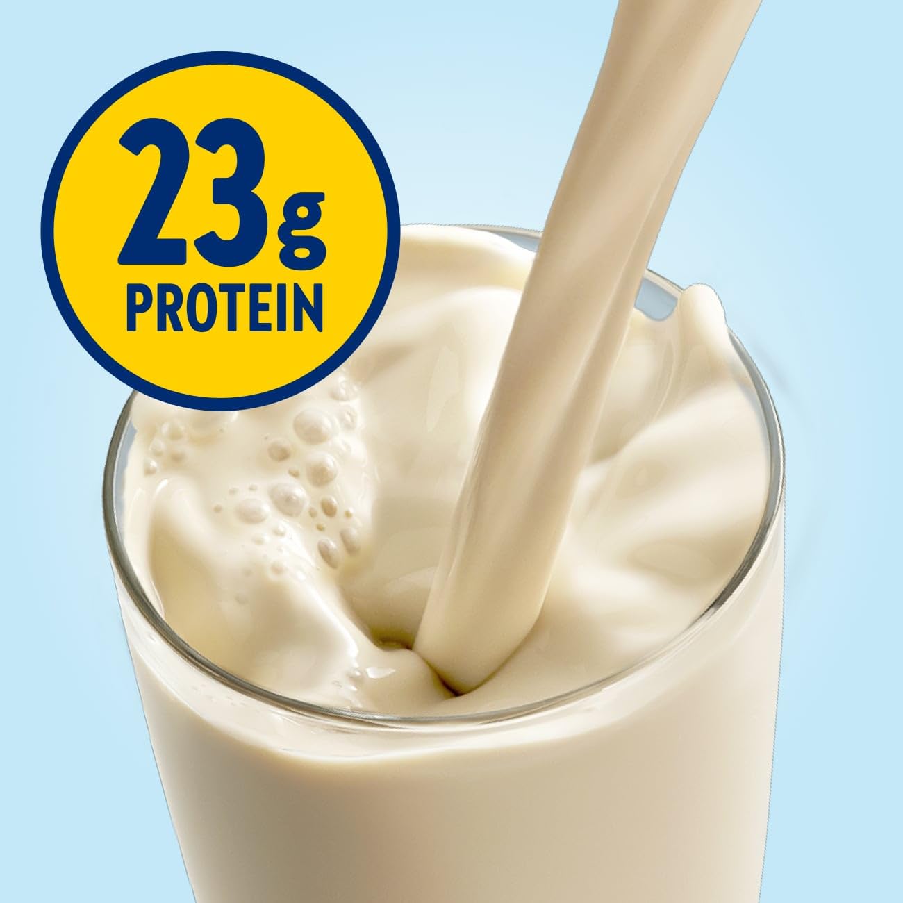 Glucerna Hunger Smart Meal Sized Diabetes Care Shake, Classic Vanilla, Diabetic Meal Replacement to Support Blood Sugar Management, 23g Protein, 250