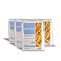 DeLallo Tortiglioni Pasta, 1 Pound Bag, 4 Pack, Tube Shape, Made with Durum Wheat Semolina Flour, Imported from Italy, Cooks in 9 Minutes, Non-GMO