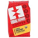 Equal Exchange Organic Coffee, Whole Bean French Roast 10 Oz (Pack of 6)