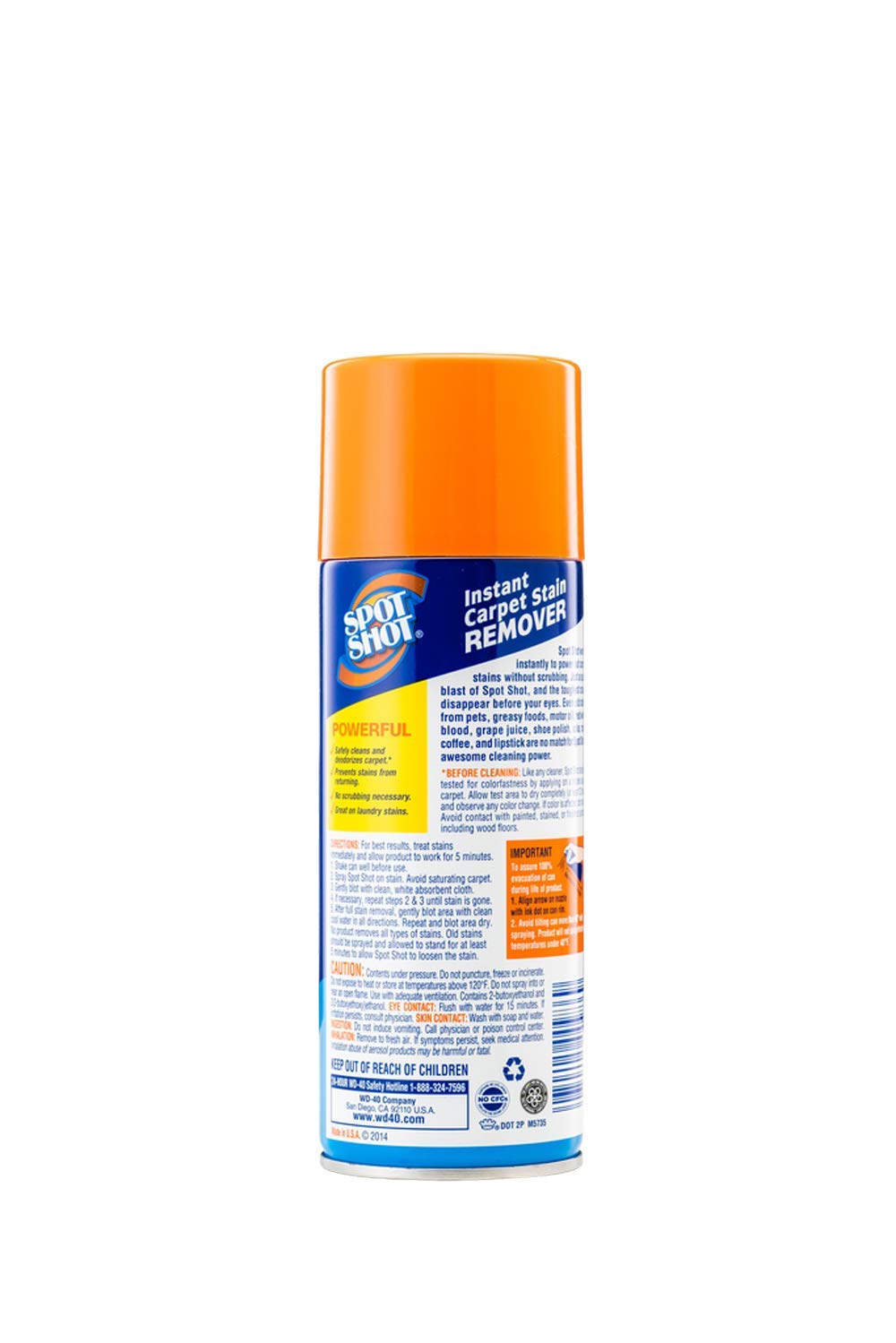 Spot Shot No Scent Stain and Odor Remover 14 Foam