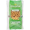 Organic Cavatappi Pasta, 100% Durum Wheat, Italian Pasta, Premium Quality Product of Italy (20 pack x 16 Oz) Non GMO, Vegan, Kosher Certified by L'Oro