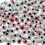 1 Bottle Candy Eyeballs Bloody Red Eyes Cake Cupcake Toppers Cookie Decorations Edible Dessert Sprinkles for Halloween Christmas Cake Cupcakes
