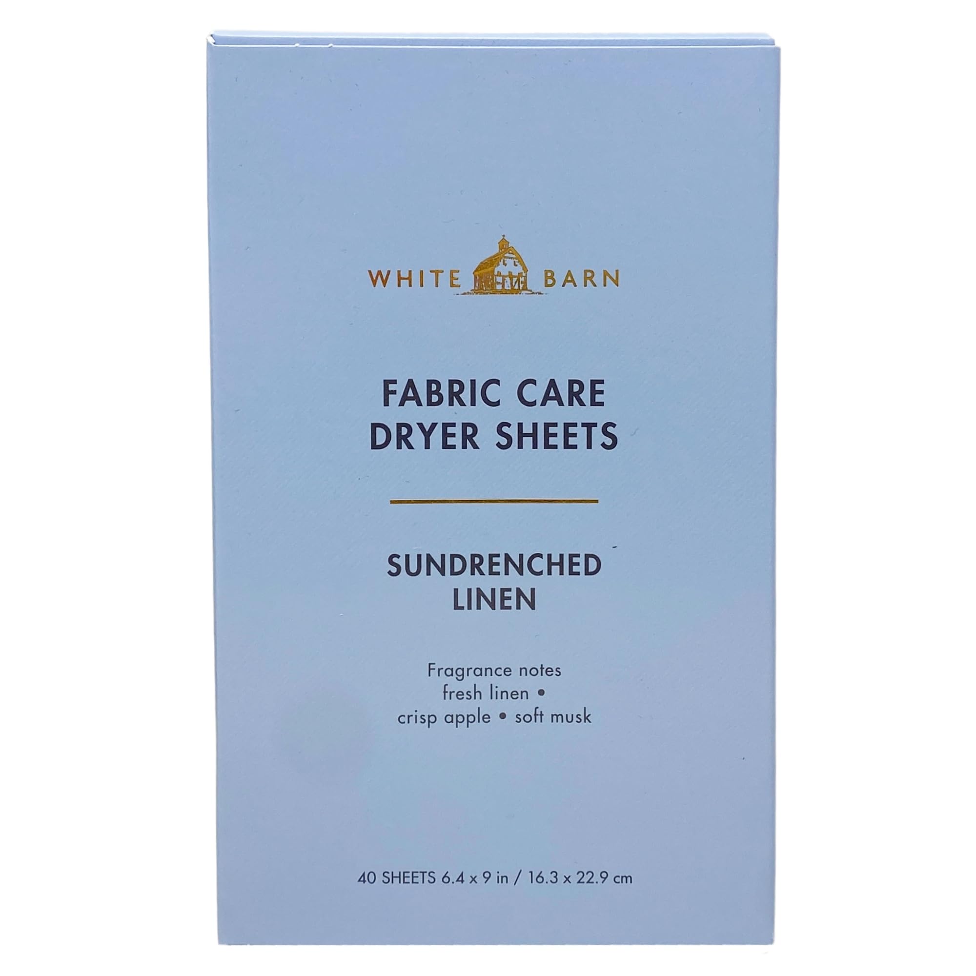 Bath & Body Works Sundrenched Linen Fabric Care Dryer Sheets - 2 Boxes (80 Sheets Total) - with a Natural Oats Sample Soap