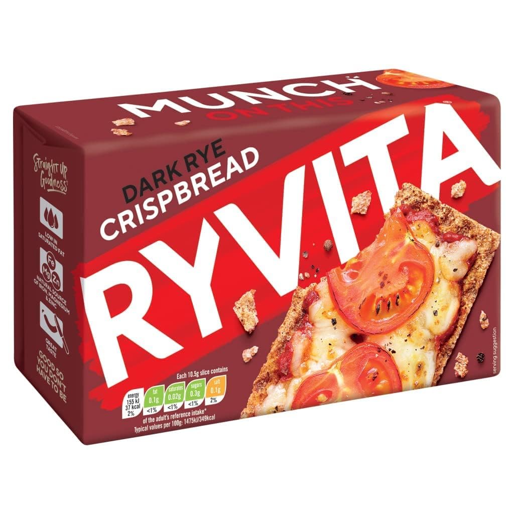 Ryvita Crispbread Dark Rye - 8.8 oz