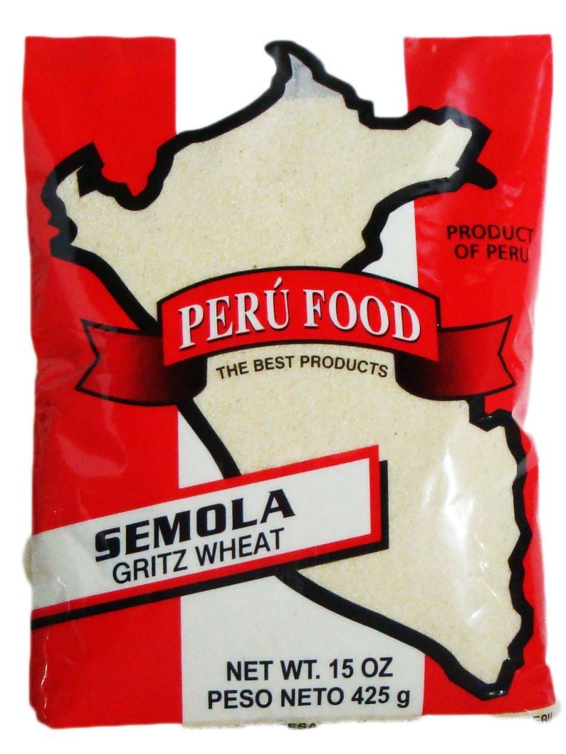 Peru Food Semola Gritz Wheat 15 Oz.