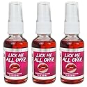Blunt Black Concentrated Air Freshener Spray 1 oz. Glass Bottle - Lick Me All Over Scent 3-Pack