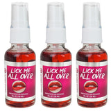 Blunt Black Concentrated Air Freshener Spray 1 oz. Glass Bottle - Lick Me All Over Scent 3-Pack