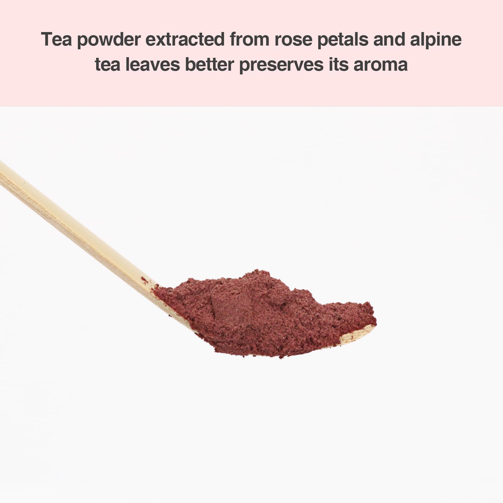 Taiping HK Rose Instant Black Tea Powder Classic-100% Tea Leaves 30 Single Serve Stick Packs Unsweetened No Additives On-the-Go for Travel, Work