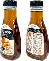 BetterTaste Maple Natural Flavored Allulose Syrup, 11.75 oz, Zero Calorie, Sugar Substitute, Non-GMO, Gluten Free (11.75 oz Pack of 2-572, Maple)