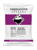 Cappuccino Supreme 2 lb bag 98 Octane Turbo Mocha Instant Cappuccino Mix