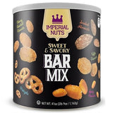 Imperial Nuts Sweet & Savory Bar Mix - Featuring Smoked Almonds, Pretzels, Toffee Peanuts, Spicy Peanuts, Honey Roasted Peanuts, - Delicious tasty
