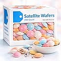Satellite Wafers Candy - 240 Count Flying Saucer Candy, Classic Nostalgic Treat