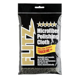 Flitz Premium Microfiber Polishing Cloth (400 GSM) - 16" x 16" USA-Made Grey Lint Free Microfiber Cleaning Cloth - Washable and Ultra Absorbent Micro