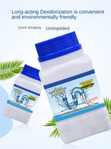 Pipeline unblocking agent strongly dissolves toilet, kitchen sewage, oil stains, plugs, deodorizers, deodorizers
