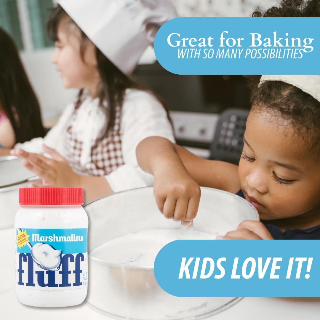 Fluff Marshmallow Spread, Classic Original Flavor, 16oz (Pack of 1)