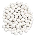 White Gumballs - 2 lbs of 1" Tutti Frutti Gumballs in Resealable Bag to Ensure Freshness. Perfect for Color Themed Parties or Candy Buffets