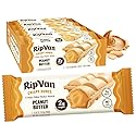 Crispy Dunes Peanut Butter Wafer Sticks - Low-Calorie Snack with Peanut Butter Cream Filling, 80 Calories, Non-GMO, Prebiotic Fiber - 12 Pack