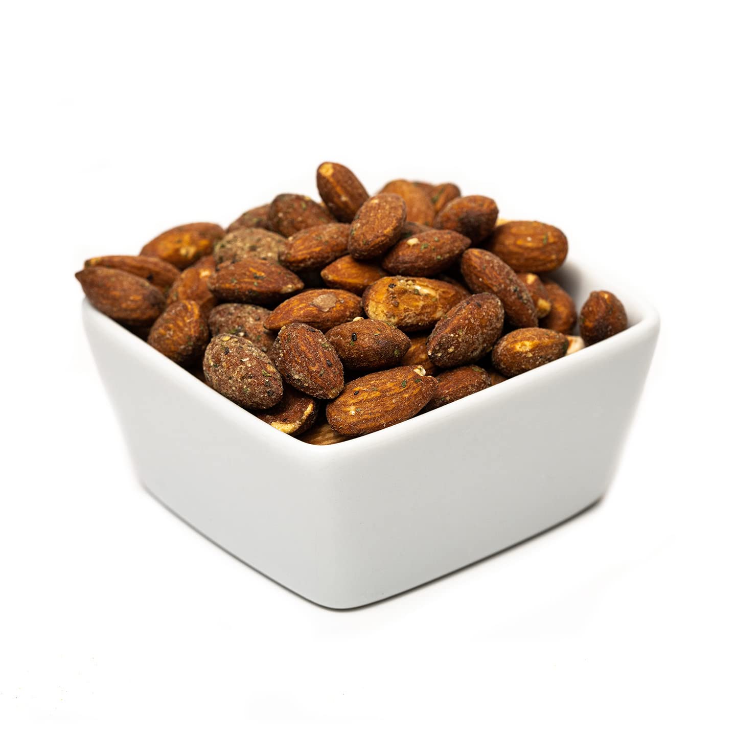 Jake's Nut Roasters - Bleu Cheese Cracked Pepper Almonds (2 Pack) Whole Dry Roasted Seasoned Flavored Almonds - High-Protein Snack with Blue Cheese
