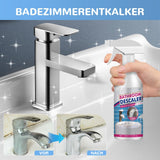 Fliwos Multipurpose Stubborn Stains Cleaner, 2026 Upgraded Bathroom Descaler Foam Cleaner, Powerful Stain Remover Spray for Shower, Taps, Bathtub