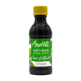 Amoretti - Natural Creme De Menthe Artisan Flavor Paste, 8 oz, Perfect For Ice Cream, Beverages, Cakes, and more, Preservative Free, Vegan, Gluten