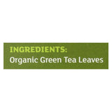 Equal Exchange Organic Green Tea - 20 bags per pack -- 6 packs per case.