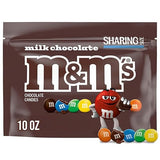 M&M'S Milk Chocolate Summer Candy Colorful Summer Snacks, Family Size, 18 Oz Resealable Bag