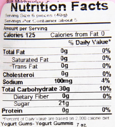 Katjes Candy, Yoghurt Gums, 7.1 Ounce